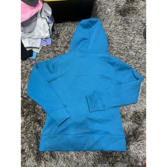 Under Armour Electric Blue Cotton STORM Loose Womens Zip up Hoodie Jacket Medium - Picture 8 of 10